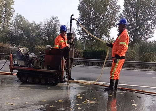 铁西高速公路下沉注浆加固